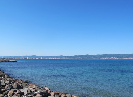 BULGARIA 13.(NESEBAR)LA ZONA TURISTICA DE SUNNY BEACH, ESTA SITUADA AL NORTE