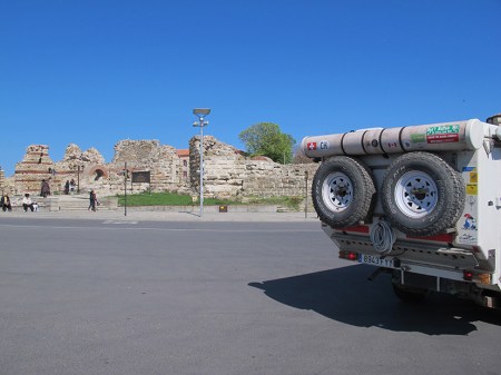 BULGARIA 16. (NESEBAR) POR LA ABUNDANCIA DE EDIFICIOS HISTÓRICOS LA UNESCO LA INCLUIDO COMO PATRIMONIO DE LA HUMANIDAD EN 1983