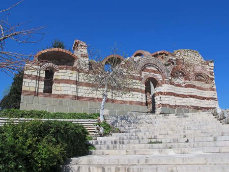 BULGARIA 22. (NESEBAR) UNA DE LAS IGLESIAS MEDIEVALES MÁS BELLAS DE BULGARIA