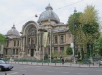 RUMANIA 45. (BUCAREST) EL PALACIO CEC CONSTRUIDO EN 1900 DEL ARQUITECTO FRANCES PAUL GUTTERAU