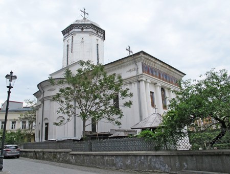 RUMANIA 47. (BUCAREST) LA IGLESIA DE SAN DIMITRIO