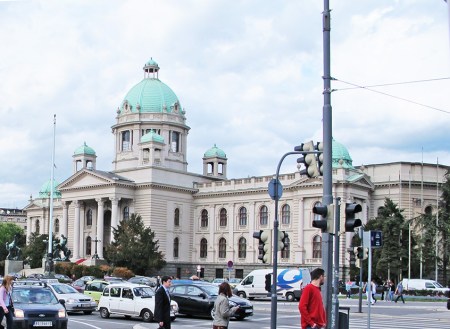 SERBIA 12. (BELGRADO) EL PARLAMENTO