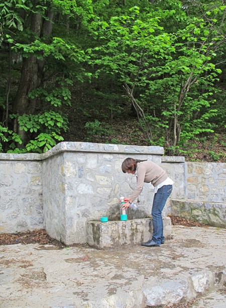 SERBIA 49. (IRON GATES) ESTA FUENTE TIENE LA FAMA DE TENER LA MEJOR AGUA DEL PAIS