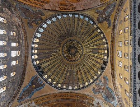 ESTAMBUL 22. (SANTA SOFIA) VISTA DE LA CUPULA