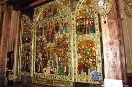 GEORGIA 105. (TIFLIS-CATEDRAL DE LA TRINIDAD) MAGNIFICO TRIPTICO