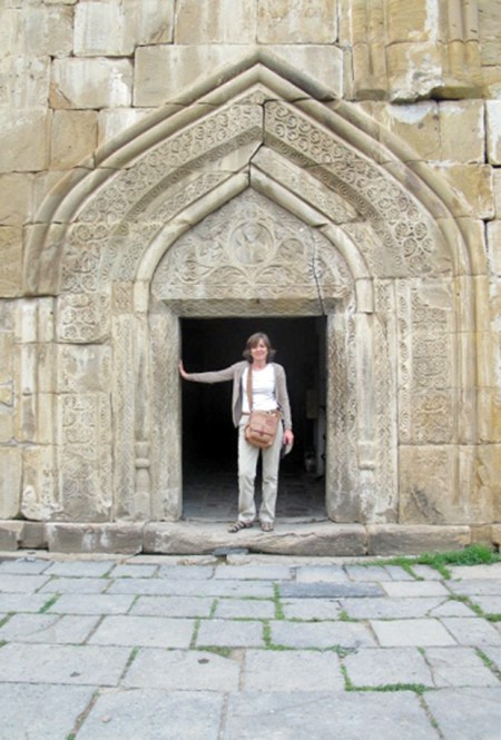 GEORGIA 123. (IGLESIA DE ANANURI) ENTRADA RICAMENTE DECORADA