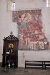 GEORGIA 128. (IGLESIA DE ANANURI) FRESCOS DE LA PRIMERA MITAD DEL SIGLO XVII ALGUNOS HAN SIDO DESTRUIDOS EN UN INCENDIO