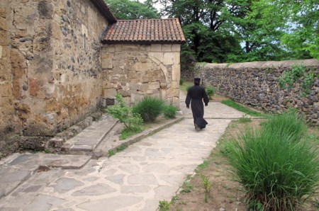 GEORGIA 33. (CONVENTO DE UBISI) MONASTERIO FUNDADO POR SAN GREGORIO DE KHANDZTA EN EL SIGLO IX