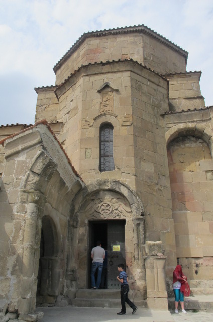 GEORGIA 46. (MONASTERIO DE DJVARI) EN 1996 FUE CLASIFICADO COMO PATRIMONIO DE LA HUMANIDAD POR LA UNESCO