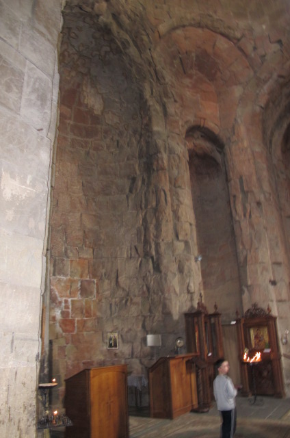 GEORGIA 49. (MONASTERIO DE DJVARI) DETALLE DEL ALTAR MAYOR