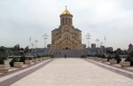 GEORGIA 99. (TIFLIS-CATEDRAL DE LA TRINIDAD) ES LA CATEDRAL DE LA IGLESIA APOSTÓLICA GEORGIANA