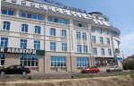 RUSIA 1° ENTRADA 11. (ASTRACAN) NUESTRO HOTEL DELANTE