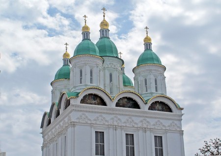 RUSIA 1° ENTRADA 34. (ASTRACAN-EL KREMLIN) EN 1722 EL EMPERADOR PEDRO EL GRANDE DIJO EN TODA MI IMPERIO, NO HAY UNA CATEDRAL TAN HERMOSA COMO ESTA