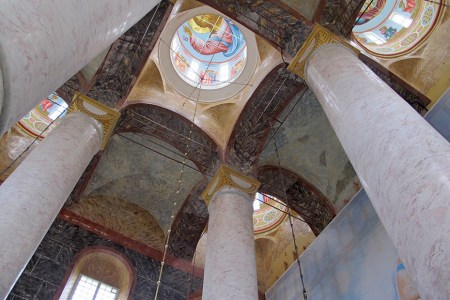 RUSIA 1° ENTRADA 36. (ASTRACAN-EL KREMLIN) INTERIOR DE LA CATEDRAL DE LA ASUNCION 1