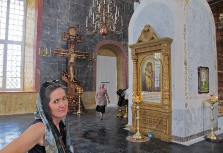 RUSIA 1° ENTRADA 38. (ASTRACAN-EL KREMLIN) INTERIOR DE LA CATEDRAL DE LA ASUNCION 3