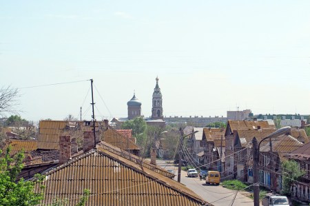 RUSIA 1° ENTRADA 47. (ASTRACAN) LOS SUBURBIOS DE LA CIUDAD