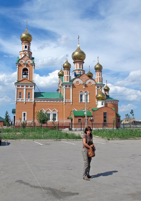KAZAQUISTAN 1° ENTRADA 43. (ATYRAOU) IGLESIA ORTODOXA