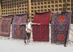 UZBEKISTAN 165 (LA VIDA EN BUJARA) ALFOMBRAS ANTIGUAS A LA VENTA