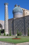UZBEKISTAN 248 ( SAMARCANDA) LA MADRAZA SHER DOR, EL NOMBRE DE ESTA MADRAZA QUIERE DECIR LA QUE LLEVA EL LEON