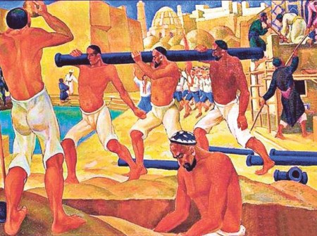 UZBEKISTAN 42 (CIUDAD DE NUKUS EL MUSEO IGOR SAVITSKY) NIKOLAY KARAKAHN 1900-1970. STALIN TRATO DE ELIMINAR TODO EL ARTE NO SOVIETICO DE ESTE PERIODO DE VANGUARDIA