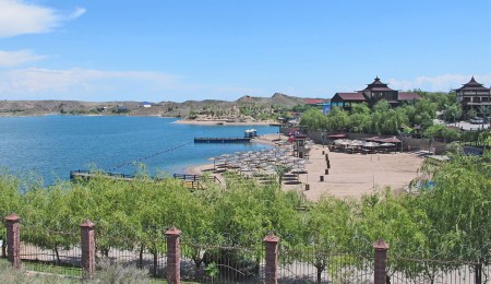 KAZAQUISTAN -2° ENTRADA 13 (KAPCHAGAY) CIUDAD PROXIMA A ALMATY,CON CERCA DE 35. 000 HABITANTES