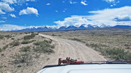 KIRGUISTAN 229 (EL LAGO ISSYK KUL) HACIA LA LAGUNA DE TYZDUU KYL POR UNA PISTA COMPLICADA