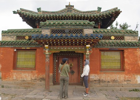 MONGOLIA 313 (KARAKORUM-EL MONASTERIO DE ERDENE ZUU) EL TEMPLO DEL DALAI LAMA, FUE CONSTRUIDO EN 1673 PARA EL DALAI LAMA DEL TIBET
