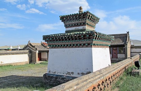 MONGOLIA 345 (KARAKORUM-EL MONASTERIO DE ERDENE ZUU) EL GRAN TEMPLO ZUU DE BUDA, DETALLES 1