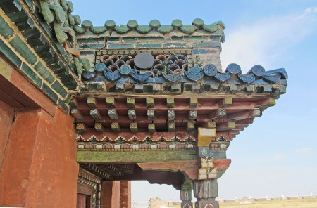 MONGOLIA 348 (KARAKORUM-EL MONASTERIO DE ERDENE ZUU) EL GRAN TEMPLO ZUU DE BUDA, DETALLES 4MONGOLIA 348 (KARAKORUM-EL MONASTERIO DE ERDENE ZUU) EL GRAN TEMPLO ZUU DE BUDA, DETALLES 4