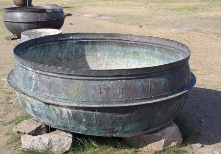 MONGOLIA 349 (KARAKORUM-EL MONASTERIO DE ERDENE ZUU) EL GRAN TEMPLO ZUU DE BUDA, DETALLES 5