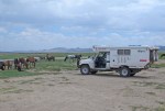 MONGOLIA 408 (EL RIO TUUL) ESPEREMOS QUE LOS CABALLOS NOS DEJEN&nbsp;DORMIR