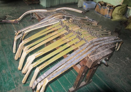 MONGOLIA 533 (LA POBLACION DE LOS ARCOS, DULAANKHAAN) DURANTE LA EPOCA DEL GRAN IMPERIO MONGOL EL ARCO ERA MAS PEQUEÑO Y ADAPTADO PARA EL TIRO A CABALLO