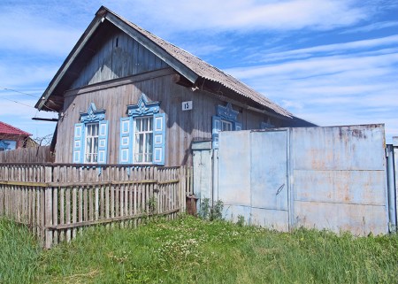 SIBERIA 2°, 18 (REPUBLICA DE BURIATIA) CASAS DE MADERA TRADICIONALES 3