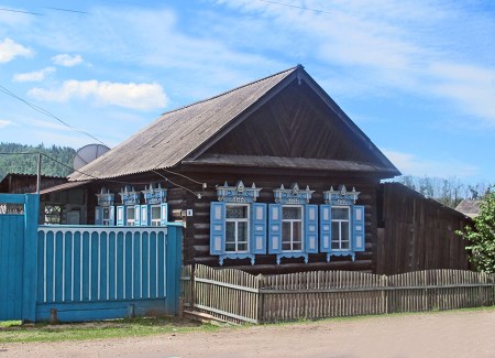 SIBERIA 2°, 20 (REPUBLICA DE BURIATIA) CASAS DE MADERA TRADICIONALES 5