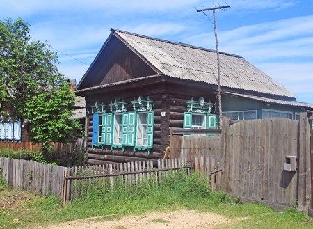 SIBERIA 2°, 21 (REPUBLICA DE BURIATIA) CASAS DE MADERA TRADICIONALES 6