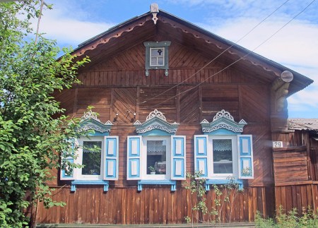 SIBERIA 2°, 22 (REPUBLICA DE BURIATIA) CASAS DE MADERA TRADICIONALES 7
