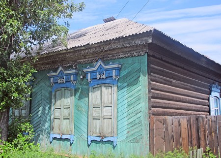 SIBERIA 2°, 24 (REPUBLICA DE BURIATIA) CASAS DE MADERA TRADICIONALES 9