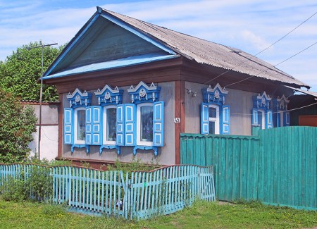SIBERIA 2°, 24 (REPUBLICA DE BURIATIA) CASAS DE MADERA TRADICIONALES 9