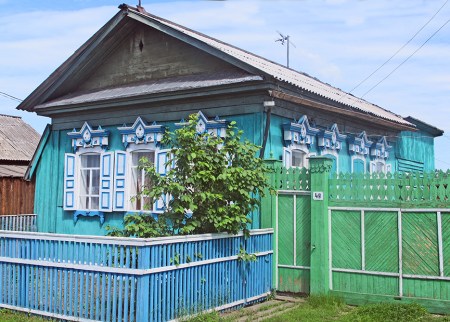 SIBERIA 2°, 26 (REPUBLICA DE BURIATIA) CASAS DE MADERA TRADICIONALES 11
