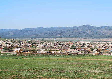 SIBERIA 2°, 6 (REPUBLICA DE BURIATIA) GUSINOOZIORSK, TIENE UNOS 25.000 HABITANTES, SE FUNDO EN 1939 DEBIDO A LAS EXPLOTACION DE LAS MINAS DE CARBON CERCANAS