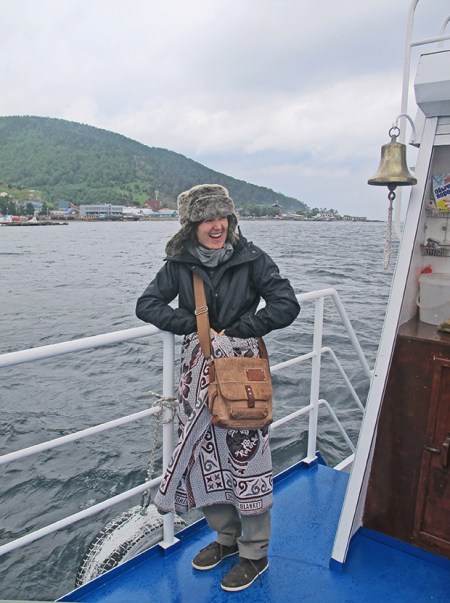 SIBERIA 2°, 64 (LAGO BAIKAL) EMBARCADOS, DESDE LISTVYANKA DIRECCION NORTE