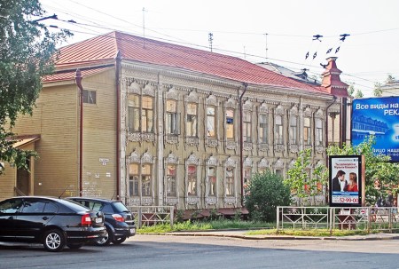 SIBERIA 2°, 163 (TOMKS - CASA DE MADERA) SIBERIA NO TIENE CAPITAL, PERO LA CIUDAD MAS BONITA ENTRE LOS URALES Y EL PACIFICO ES TOMSK