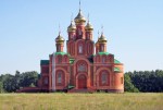 SIBERIA 2°, 208 (DE TOMKS A OMSK) EL MONASTERIO DE ACHAIRSKY ES UN MAGNIFICO CONJUNTO ARQUITECTONICO A LAS ORILLAS DEL RIO IRTYSH QUE ESTA A 55 KM AL SUR DE LA CIUDAD OMSK