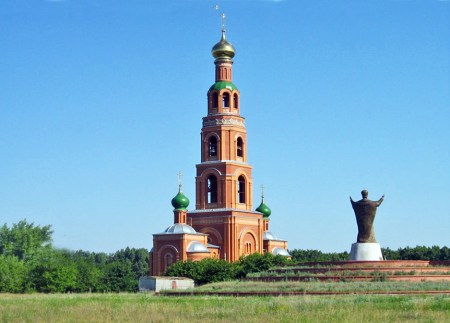 SIBERIA 2°, 209 (DE TOMKS A OMSK) EL MONASTERIO DE ACHAIRSKY, LA CONSTRUCION LLAMADA EL CAMPAPANARIO