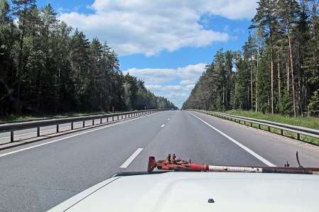 RUSIA 2° ENTRADA 1 (HACIA MOSCU) ACERCANDONOS POR EL ESTE EN LA AUTORUTA M-71