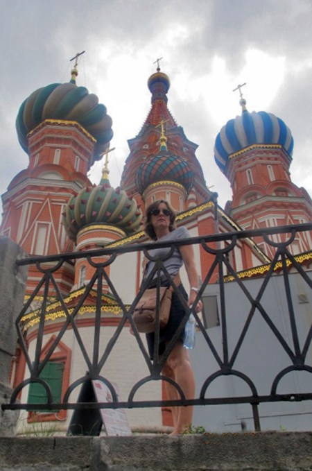 RUSIA 2° ENTRADA 27 (MOSCU) CATEDRAL DE SAN BASILIO -CONSTRUIDA ENTRE 1555 Y 1561