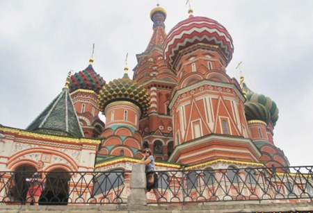 RUSIA 2° ENTRADA 29 (MOSCU) CATEDRAL DE SAN BASILIO -