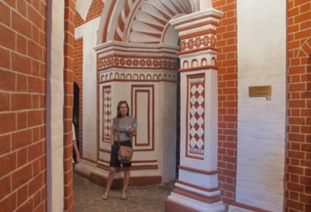 RUSIA 2° ENTRADA 34 (MOSCU) CATEDRAL DE SAN BASILIO - DETALLE INTERIOR 2