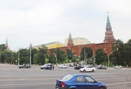 RUSIA 2° ENTRADA 35 (MOSCU) EL KREMLIN VISTA GENERAL