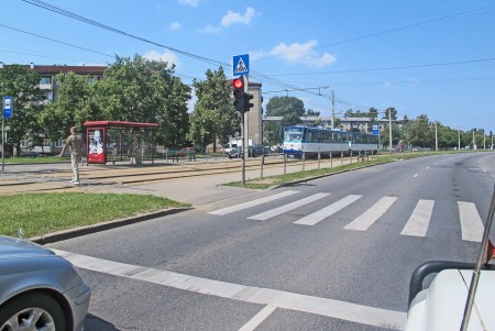 LETONIA 11 (RIGA) ENTRADA EN LA CIUDAD POR EL ESTE